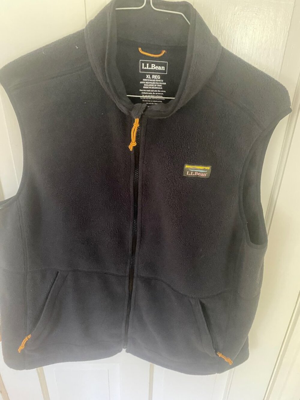 L.L. Bean Men's XL Reg. Fleece Vest